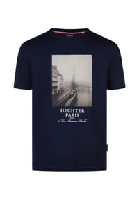 HECHTER PARIS - T-Shirt Paris mit Fotoprint auf der Vorderseite - light khaki