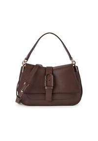 FURLA Flow - Flow Handtasche Leder 25 cm - brandy