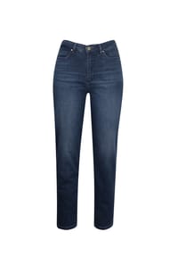 STOOKER® - NIZZA FLEXXI MOVE Damen 5-Pocket-Jeans lang - blue vintage