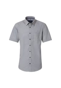 CASAMODA - Herren Freizeithemd Kurzarm Print Comfort Fit - Gelb