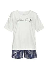vivance dreams - Vitamin Sea Shorty, Eingrifftaschen, für Damen - 28608 CREAM / AOP