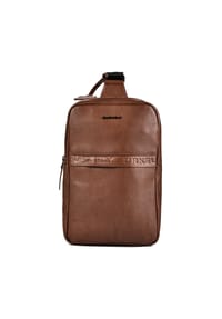 BURKELY Minimal Mason - Minimal Mason Sling Bag Leder 23 cm - black