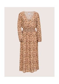 MADELEINE - Kleid - mandel / multicolor