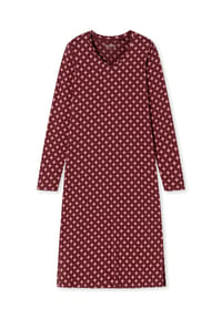 SCHIESSER - Nachthemd Comfort Essentials - burgund
