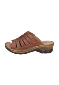 JOSEF SEIBEL - Damen Clog Catalonia 77, brandy - brandy