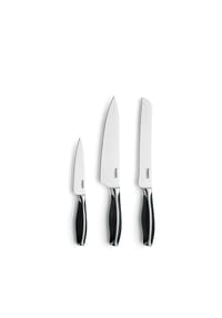 kuppels 3-tlg. Küchenmesser Set - Chef - schwarz