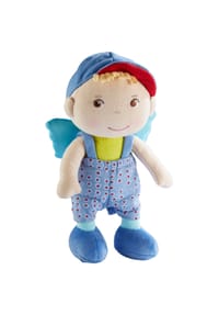 HABA - Stoffpuppe Schutzengel Frido, 20 cm - mehrfarbig