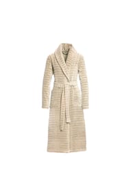 VOSSEN® - Bademäntel Damen Schalkragen Coco tibet - 6100 - braun