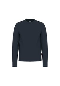 JOOP! JEANS - Herren Langarmshirt - Cedric, Longsleeve, Rundhals, Baumwollmischung - 001  BLACK