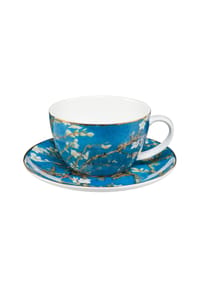 Goebel Teetasse Vincent van Gogh - Mandelbaum blau - Vincent van Gogh - Van Gogh - Mandelbaum blau