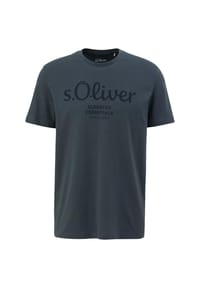 s.Oliver - T-Shirt, Baumwolle, für Herren - 12D1 YELLOW