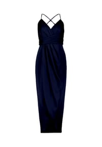Vera Mont - Abendkleid mit Raffung - Deep Dahlia