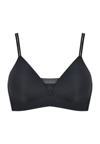NATURANA - Schalen-BH, Baumwolle, für Damen - 0 400 SCHWARZ