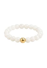 GOOD.designs - Perlenring Anti Stress Ring aus Naturstein Perlen - Amazonit