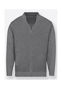 Witt - Strickjacke - grau-meliert