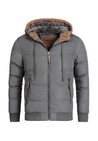 INDICODE - Winterjacke Adeline - Black