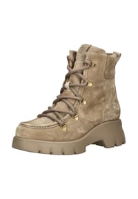 paul green - Veloursleder Stiefelette - Beige