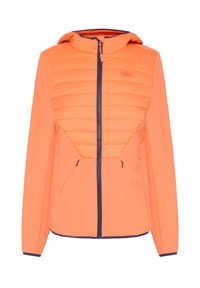 GLOBETROTTER - Hybridjacke Outdoor, Stehkragen, für Damen - CAMELLIA