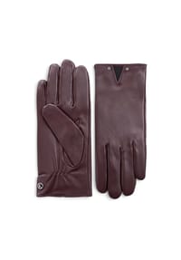 Otto Kessler - Fingerhandschuh Nora, Leder, für Damen - 0  1 BLACK