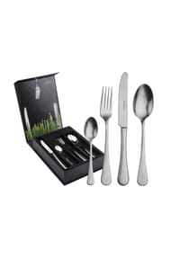 PICARD & WIELPÜTZ Tafelbesteck inkl. Besteckbox Landhaus Vintage 24er Set silber - LANDHAUS VINTAGE - silber
