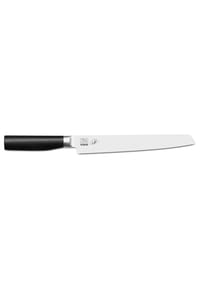 KAI - Tim Mälzer Kamagata Schinkenmesser, Edelstahl, Kunststoff, Schwarz, 23 cm - silber