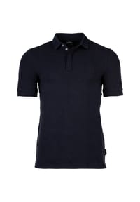 ARMANI EXCHANGE - Herren Poloshirt - Slim fit, einfarbig, Cotton Stretch - Cardinal