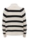 ONLY® Strickpullover, Troyer-Kragen, Streifen-Design, für Damen Bild 11