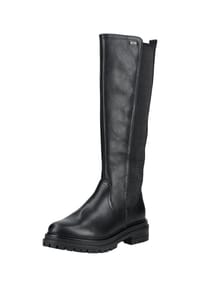 s.Oliver - Lederimitat Stiefel - Schwarz