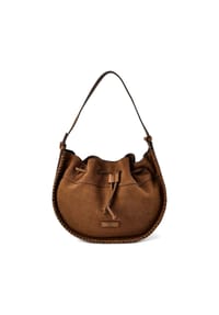 Marc O'Polo - Schultertasche Leder 35 cm - burnt coffee