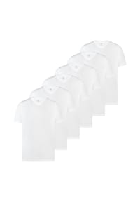 LERROS - T-Shirt 6er Pack Basic - Schwarz