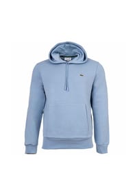 LACOSTE - Herren Hoodie mit Kapuze - Sweatshirt, aufgerautes Fleece, Baumwoll-Mix - Beige