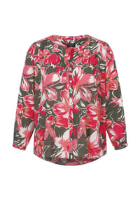 VIA APPIA -DUE- - Bluse in großen Größen - indigo multicolor