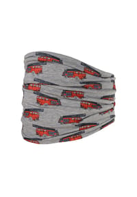 maximo® - MINI BOY-Tube, "fire engine" reversible, Jersey bedruckt - midnight/graumeliert