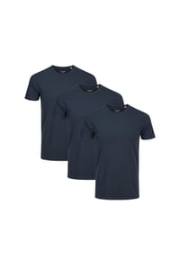 JACK & JONES - T-Shirt 3er Pack Basic - Black