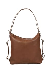 BURKELY - Leder Taschen - Chestnut