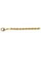Luigi Merano® Armband Kordelkette, hohl, Gold 585 Bild 3