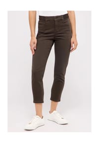 ANGELS - Jeanshose, Slim Fit, Dehnbund, für Damen - 42058 CHOCOLATE U