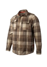 HERO BY JOHN MEDOOX® - OVERSHIRT WORKWEAR Herren Arbeitshemd - sand check