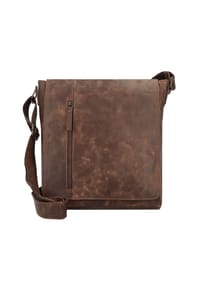 HAROLD'S Crunchy - Crunchy Umhängetasche Leder 27 cm - braun
