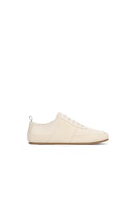 Kazar - Flache Sneakers aus Leder - Off-white