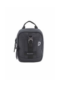 Discovery - Schultertasche Shield Hergestellt aus robustem rPet Polyester-Material - Black