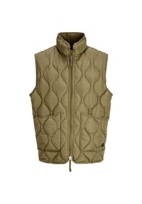 JACK & JONES - Weste Bluclyde Steppweste - oliv