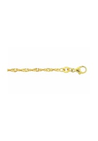 Adelia's - Damen Gold Schmuck 333 Gold Singapur Halskette 42 cm Ø 2,4 mm - gold
