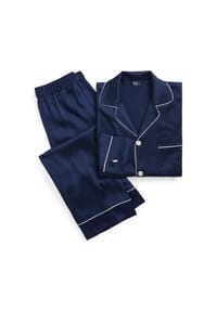 POLO RALPH LAUREN - Pyjama Heritage Silk - navy