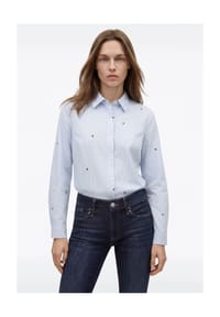 mavi - Hemdbluse, Baumwolle, für Damen - 91382 SMALL DAISY