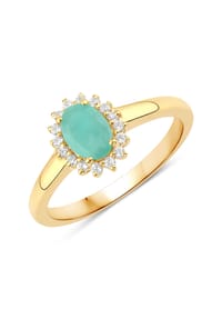 Rafaela Donata - Ring 925/- Sterling Silber - gelbgold