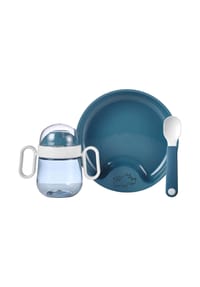 MEPAL Babygeschirr-Set, 3-teilig - MIO - DUNKELBLAU
