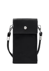 Emily & Noah EMMA - Handytasche, Überschlag, Magnetdruckknopf, für Damen - 100 BLACK