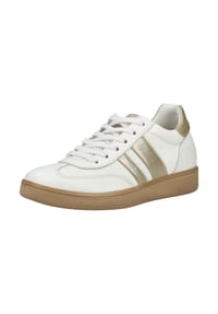 iMAC® - Nappaleder Sneaker - Weiß/Gold
