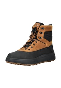 GEOX - Leder/Textil Stiefelette - Schwarz